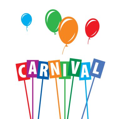 Karnaval vektör logosu