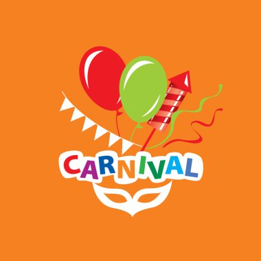 Karnaval vektör logosu
