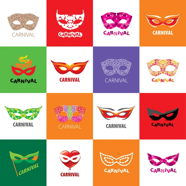 カーニバルのベクトルのロゴ — ストックベクタ