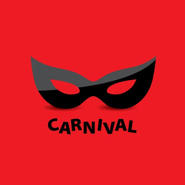 Carnaval vector logo — Vector de stock