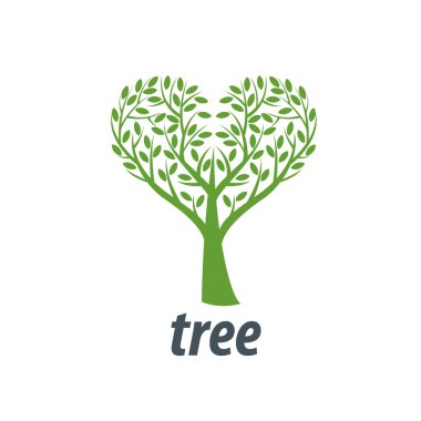 vektör logo ağaç