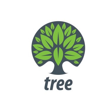 vektör logo ağaç