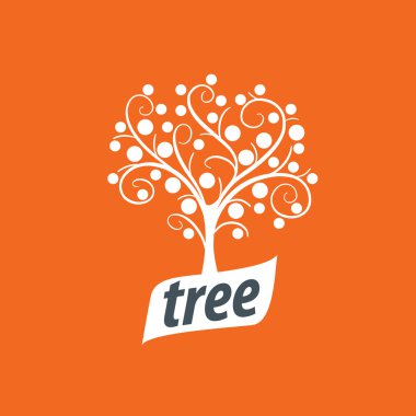 vektör logo ağaç