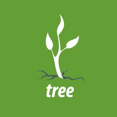 vektör logo ağaç