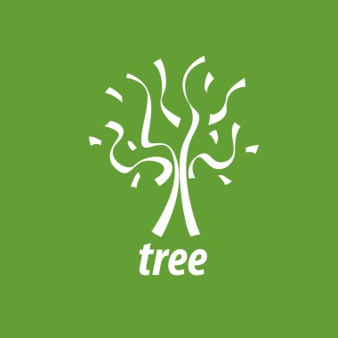 vektör logo ağaç