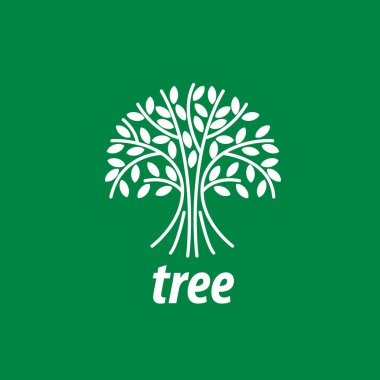 vektör logo ağaç