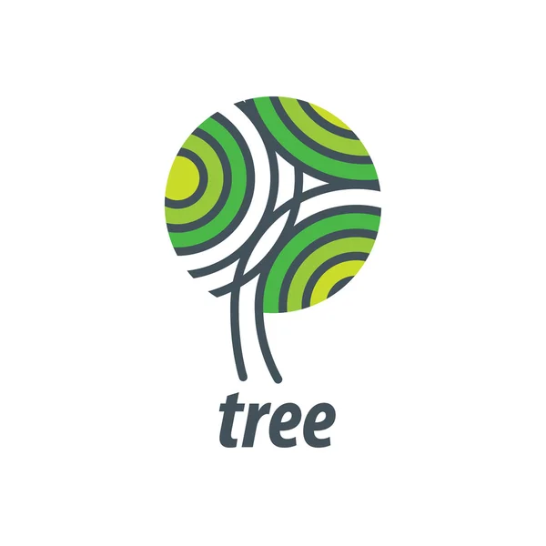 Vektorové logo strom — Stockový vektor