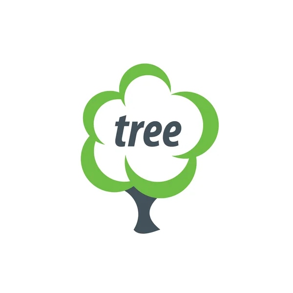 Arbre logo vectoriel — Image vectorielle