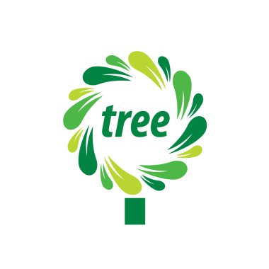 vektör logo ağaç