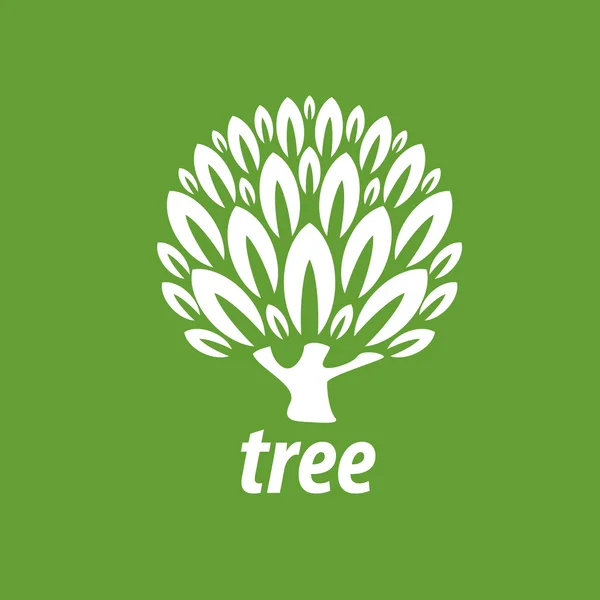 Arbre logo vectoriel — Image vectorielle