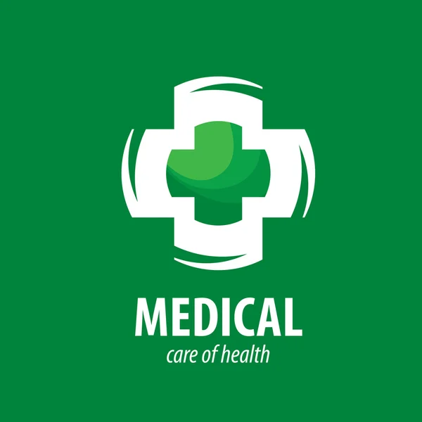 Vector logo médico — Vector de stock