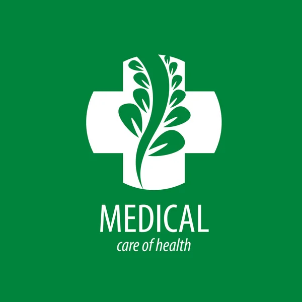 Vector logo médico — Vector de stock