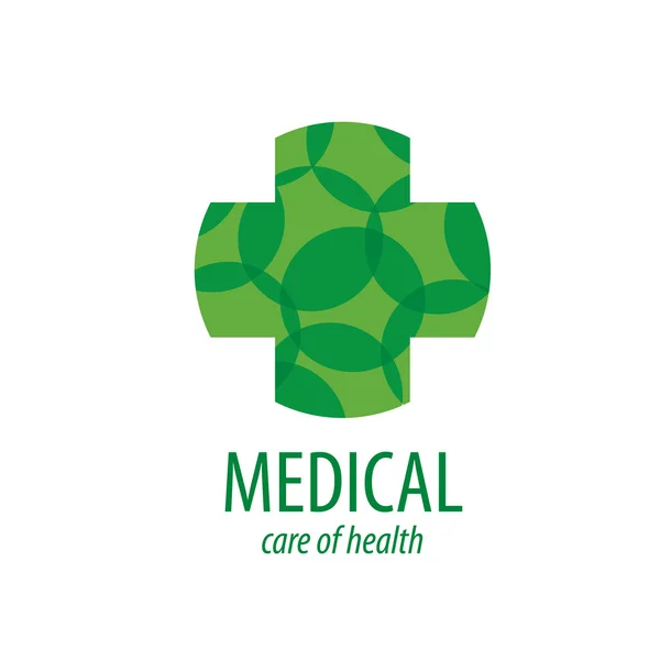 Vector logo médico — Vector de stock