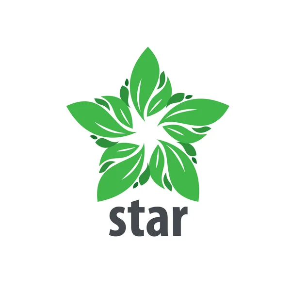 ベクトルのロゴの星 — ストックベクタ
