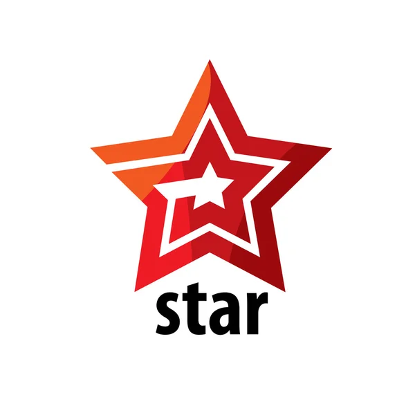 Vektör logo yıldız — Stok Vektör