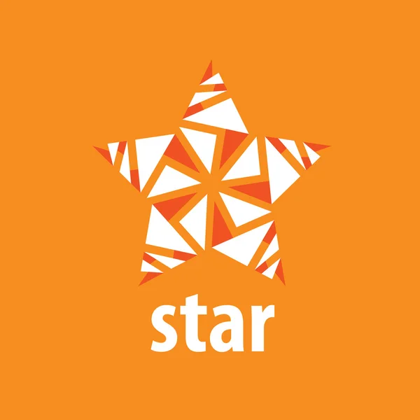 Vector logo estrella — Archivo Imágenes Vectoriales
