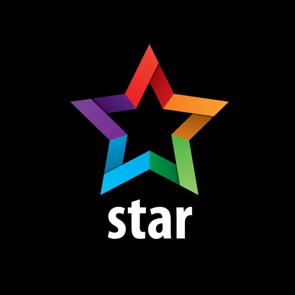 Vetor logotipo estrela —  Vetores de Stock