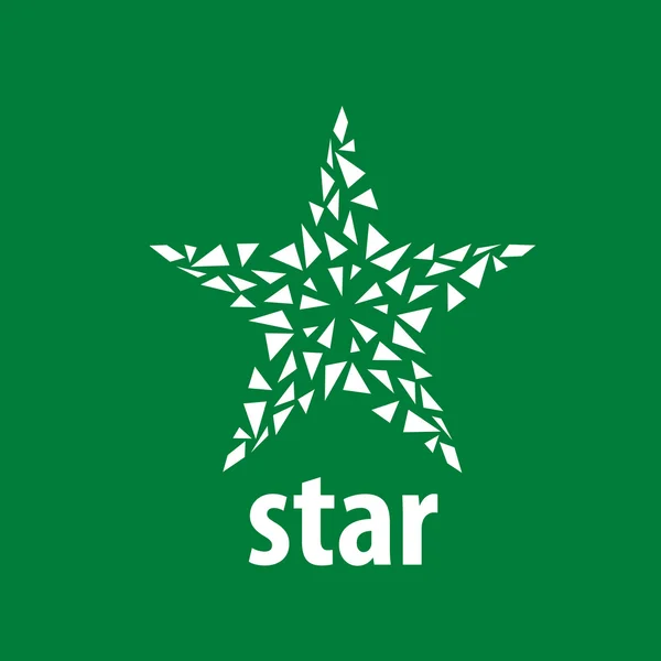 Vektorové logo hvězda — Stockový vektor