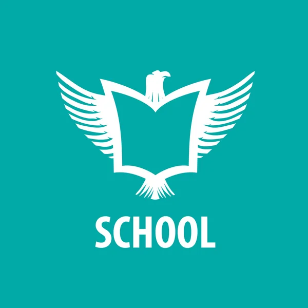 Vektor-Logo Schule — Stockvektor