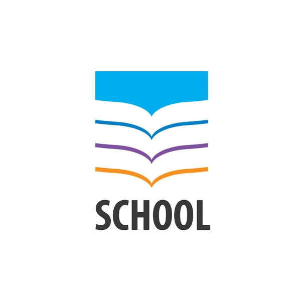 Vector logo School — Stockvector