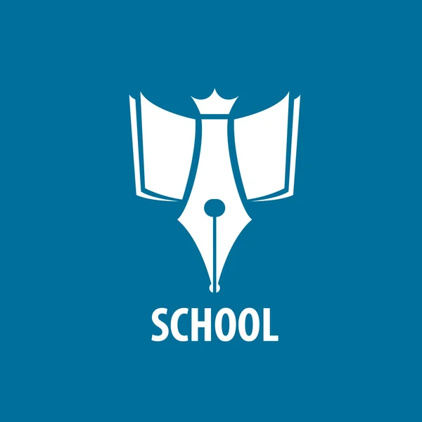 Σχολείο λογότυπο του φορέα — Διανυσματικό Αρχείο