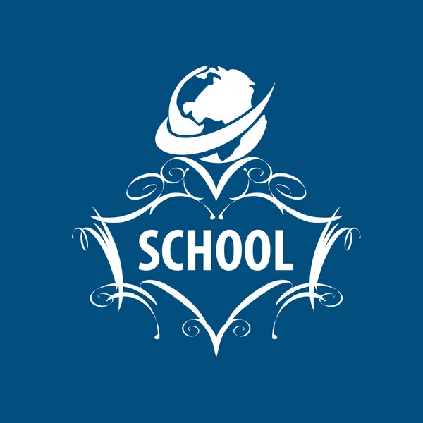 Vektor-Logo Schule — Stockvektor