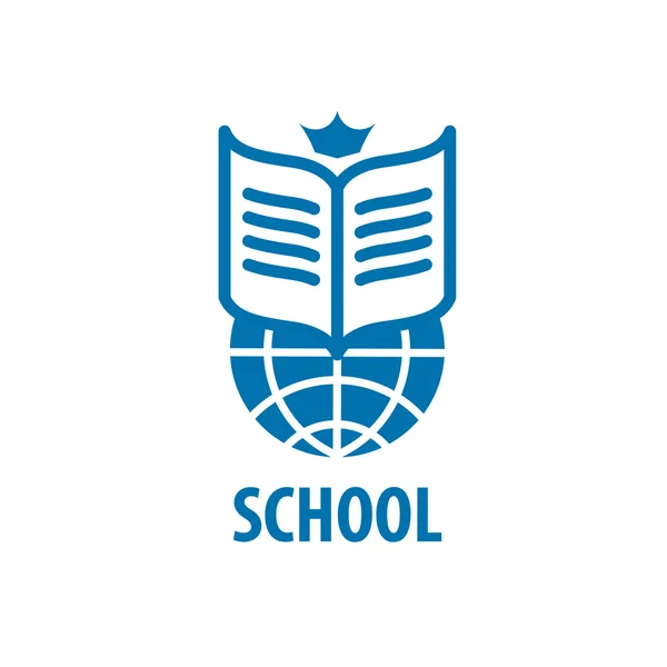 Vektor-Logo Schule — Stockvektor