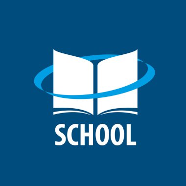 logo okul vektör