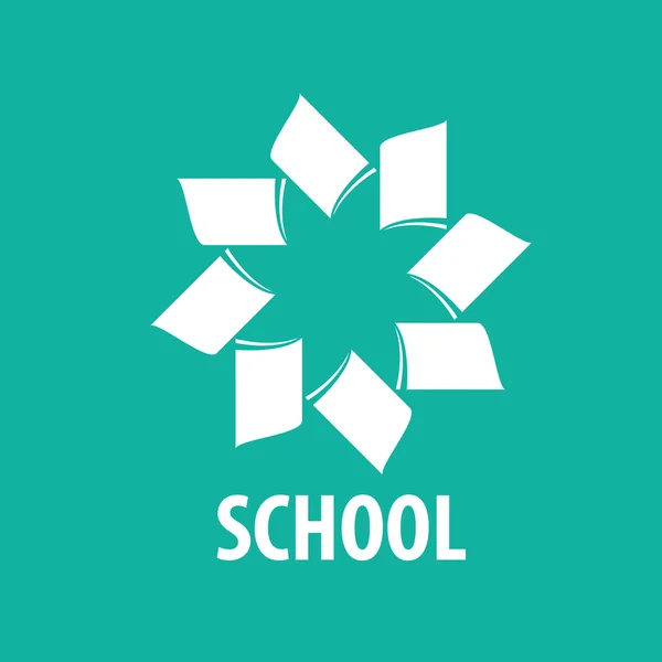 Vektor logo skola — Stock vektor