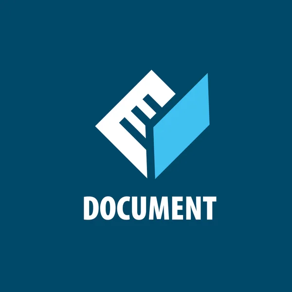 Document logo vectoriel — Image vectorielle