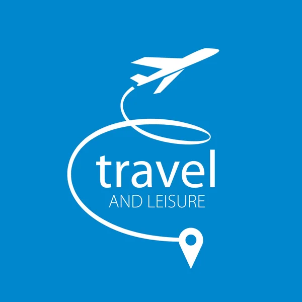 Logo du vecteur de voyage — Image vectorielle