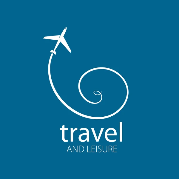 Logo vettoriale di viaggio — Vettoriale Stock