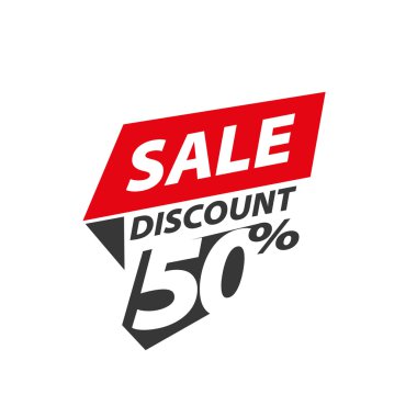 indirim için vektör işareti