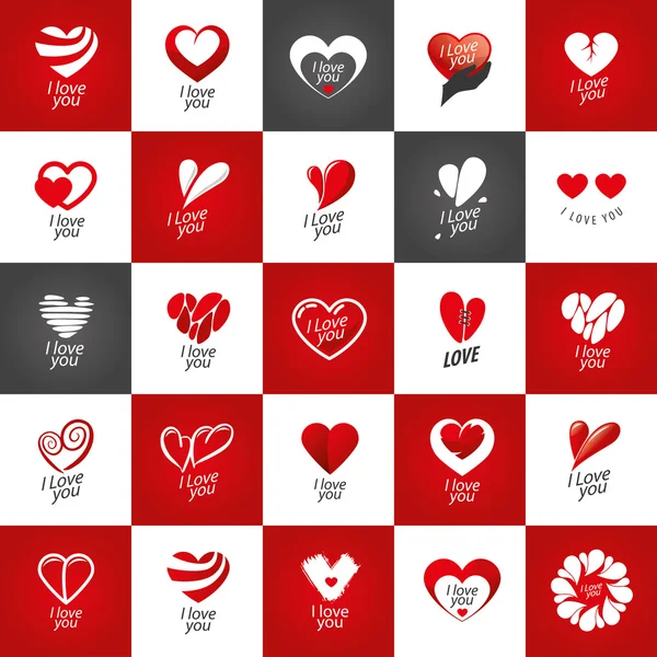 Vektor logotypen hjärta — Stock vektor