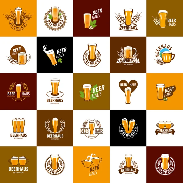 Logotipo de cerveja vetorial —  Vetores de Stock