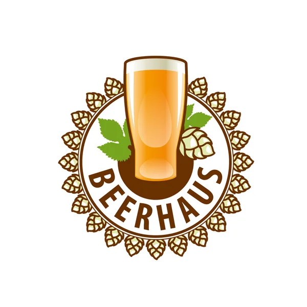 Wektor logo piwa — Wektor stockowy