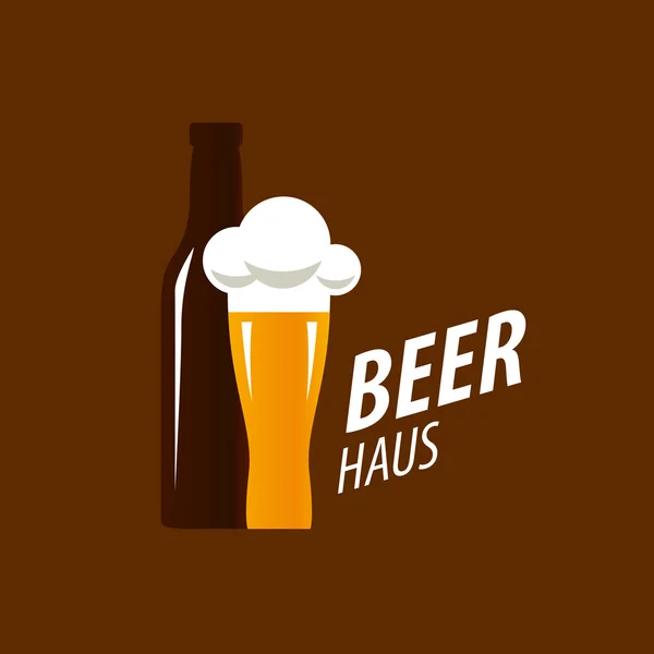 Logo de cerveza vectorial — Archivo Imágenes Vectoriales