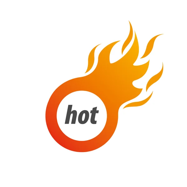 Tűz vektor logo — Stock Vector