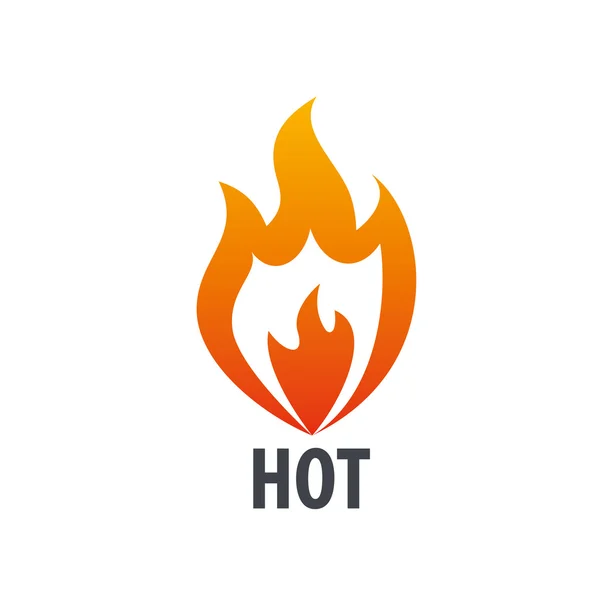 Logotipo do vetor de fogo — Vetor de Stock