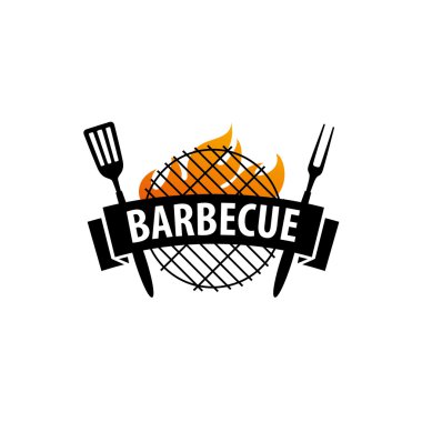Barbekü partisi logosu