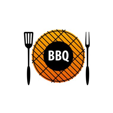 Barbekü partisi logosu