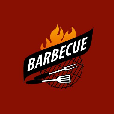 Barbekü partisi logosu