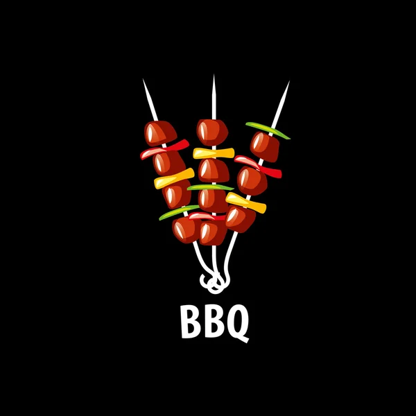 Grill party logo — Wektor stockowy
