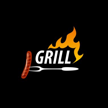 Barbekü partisi logosu