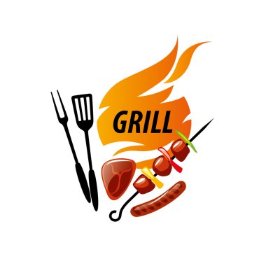Barbekü partisi logosu