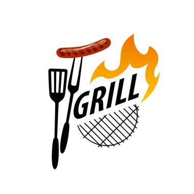 Barbekü partisi logosu