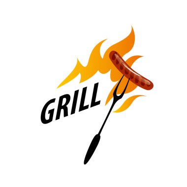 Barbekü partisi logosu