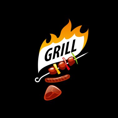 Barbekü partisi logosu