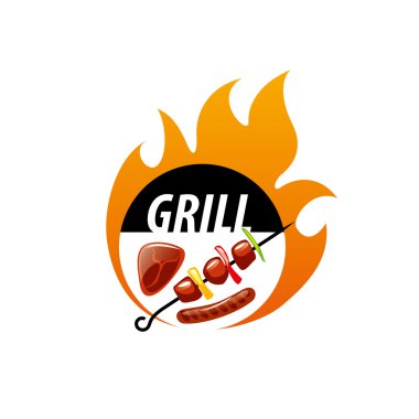 Barbekü partisi logosu
