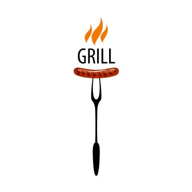 Barbekü partisi logosu